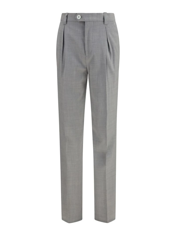 Gray Wool Oves Aries Dress Pants
