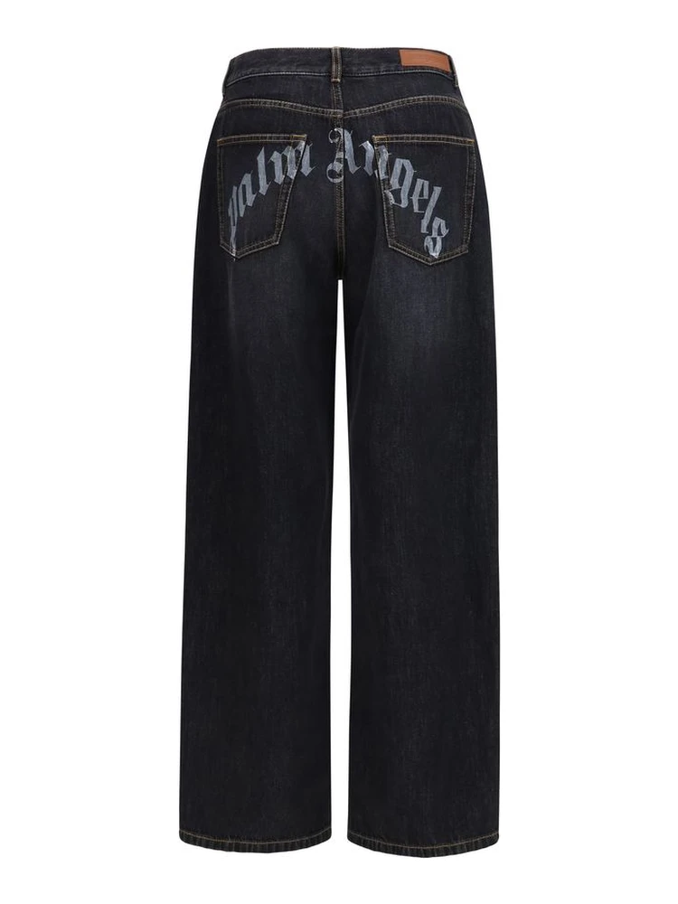 Black Cotton Jeans Denim alternative