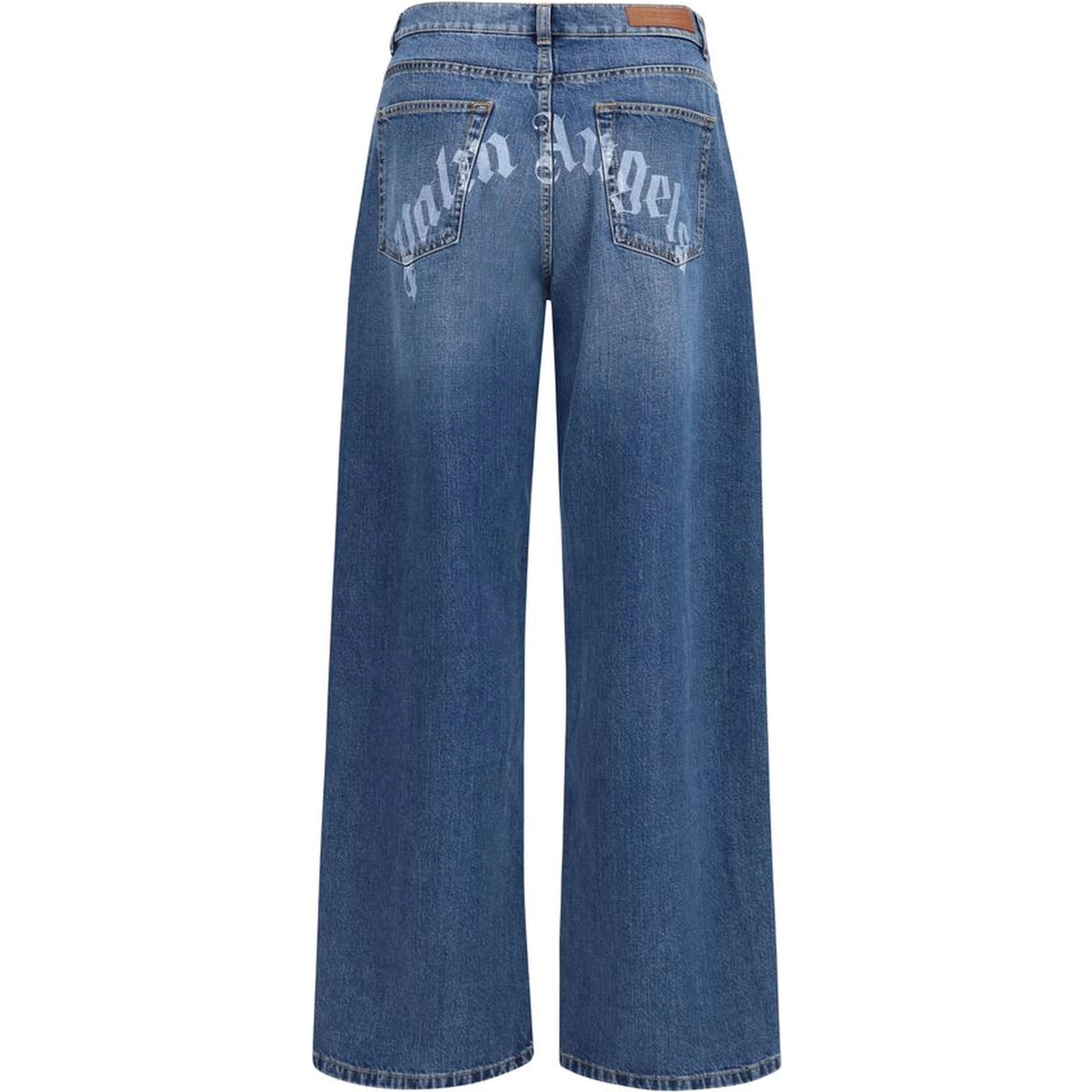 Blue Cotton Jeans Denim