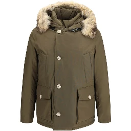 Bicolor Cotton Parka