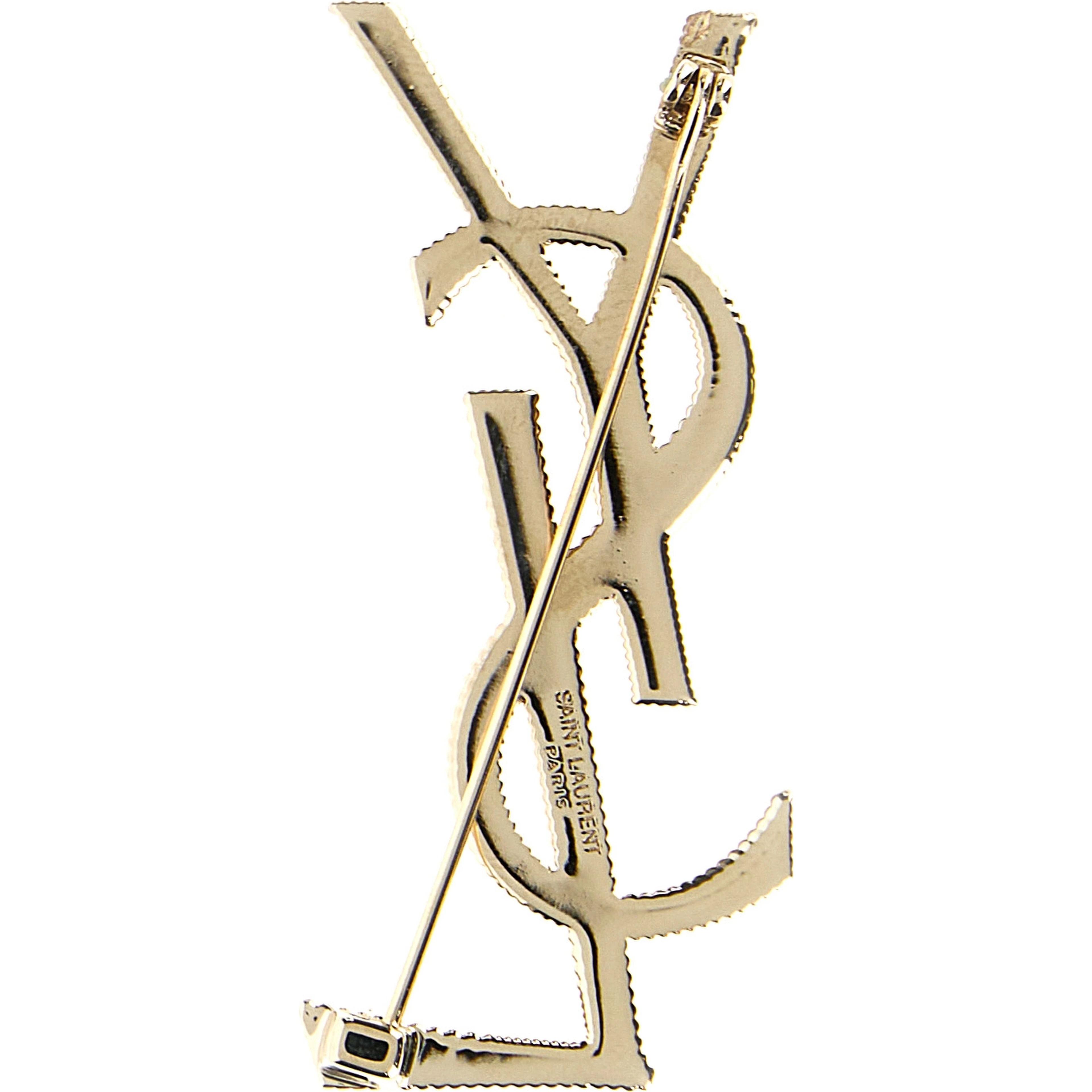 Gold Brass Broch