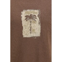 Brown Cotton Sweatshirt