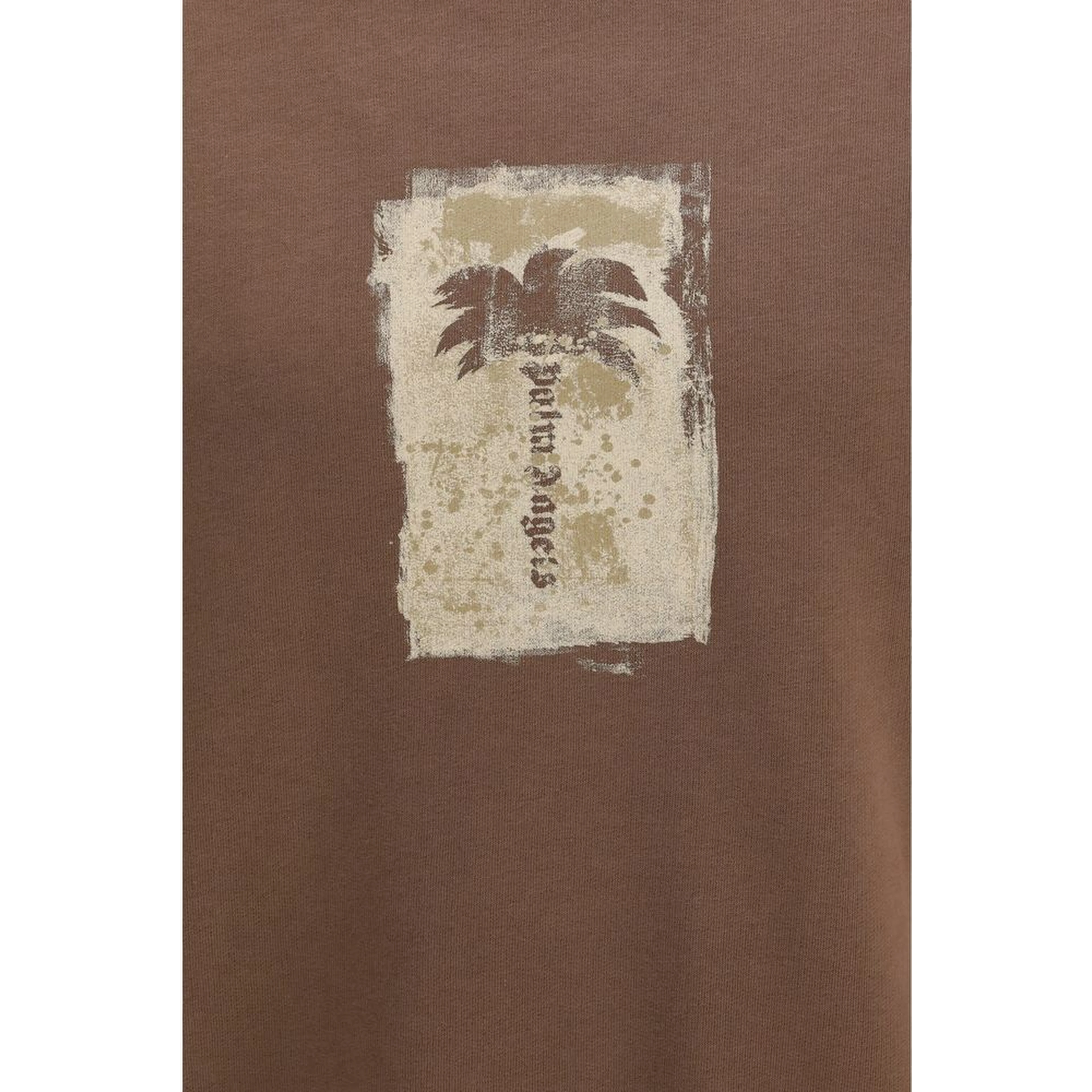 Brown Cotton Sweatshirt