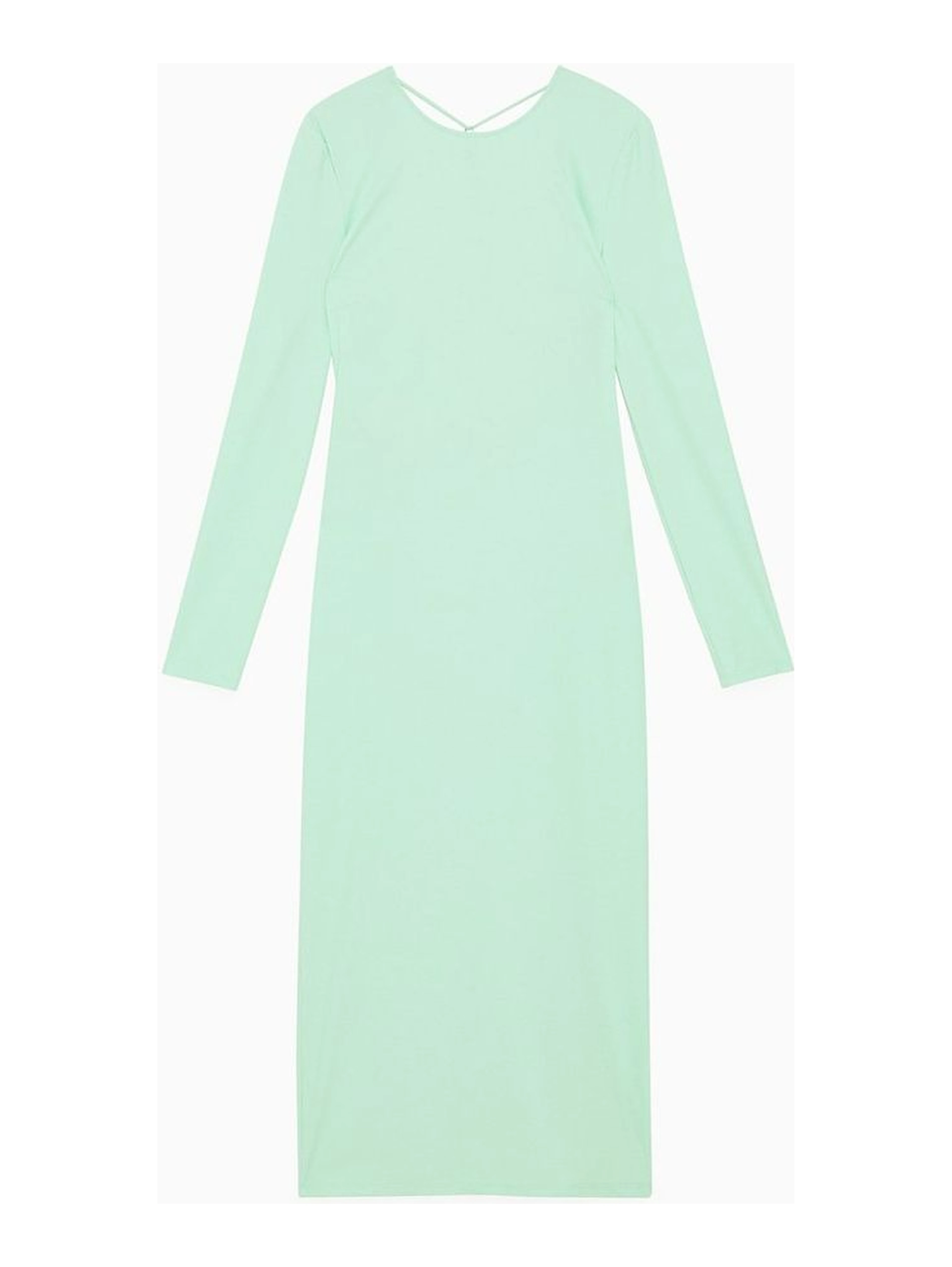 Green Polyamide Casual Dress