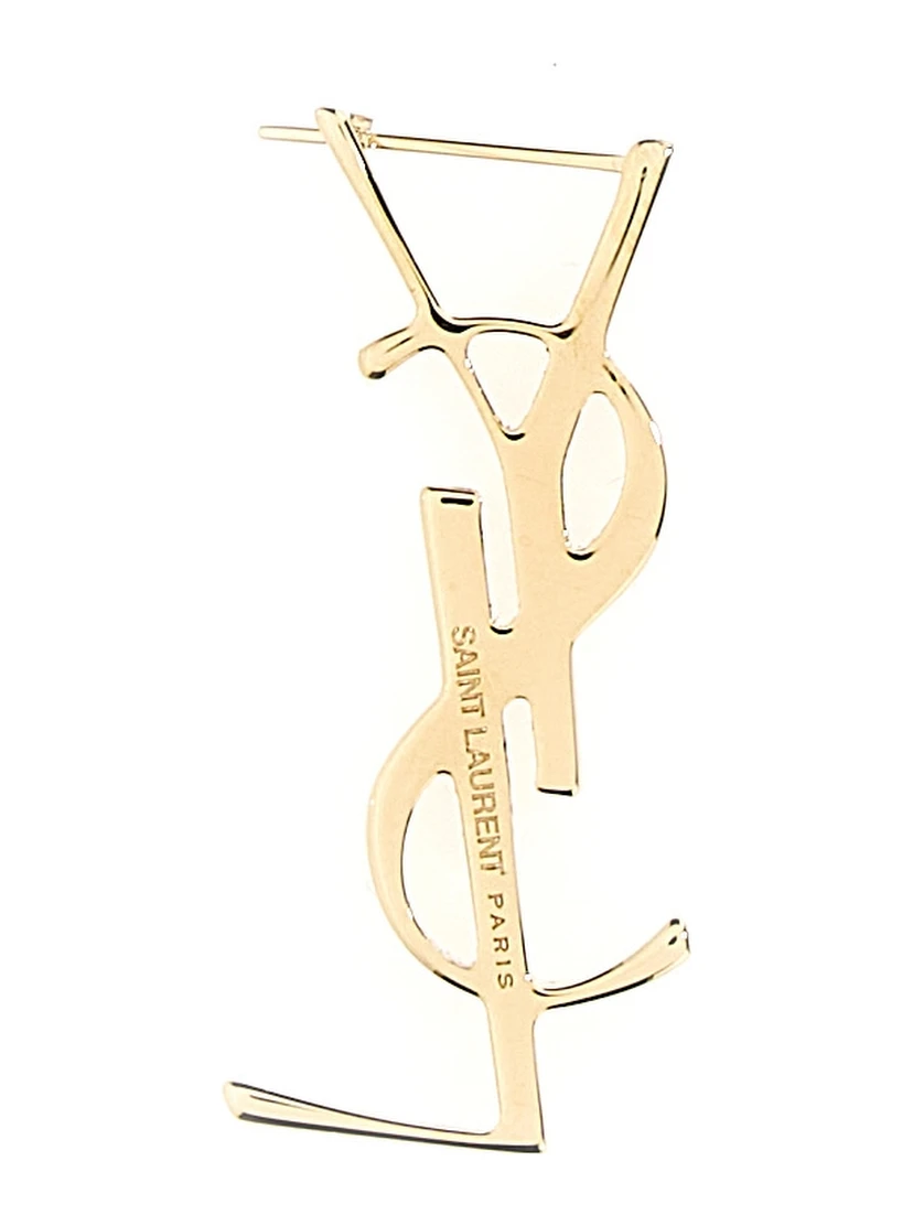Gold Brass Earrings