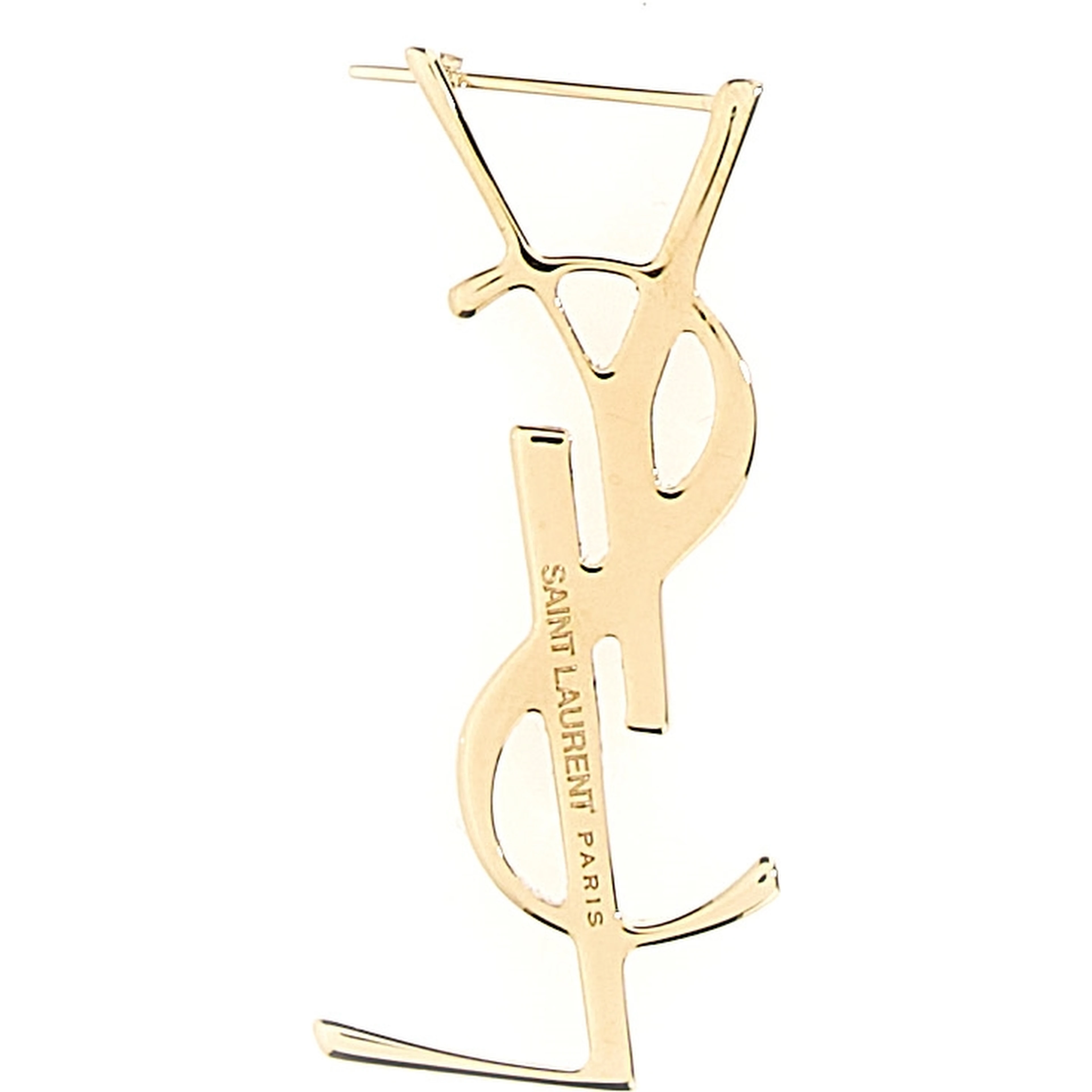 Gold Brass Earrings