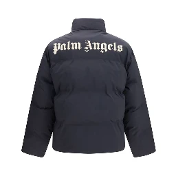 Black Polyamide Full-Length Jacket