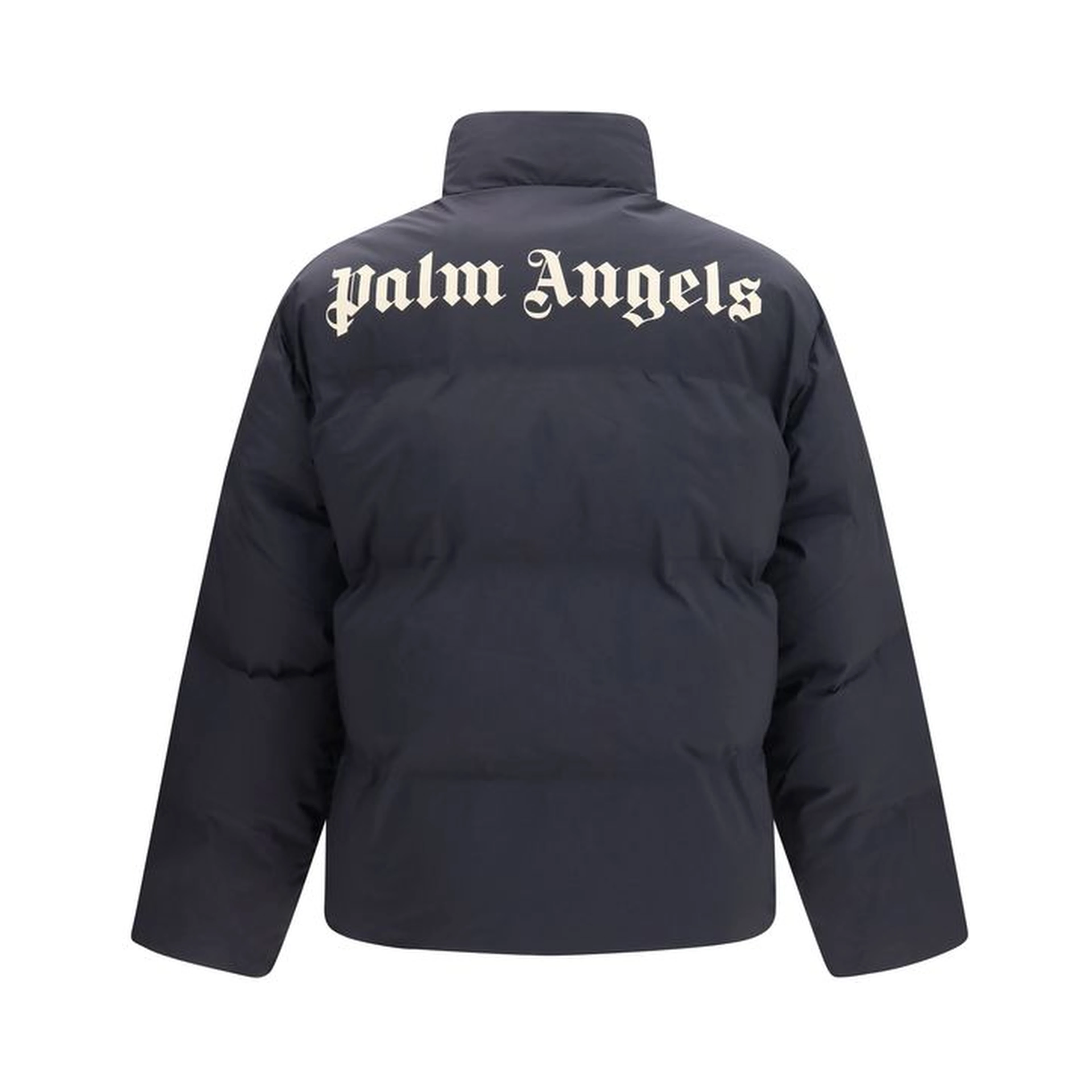 Black Polyamide Full-Length Jacket