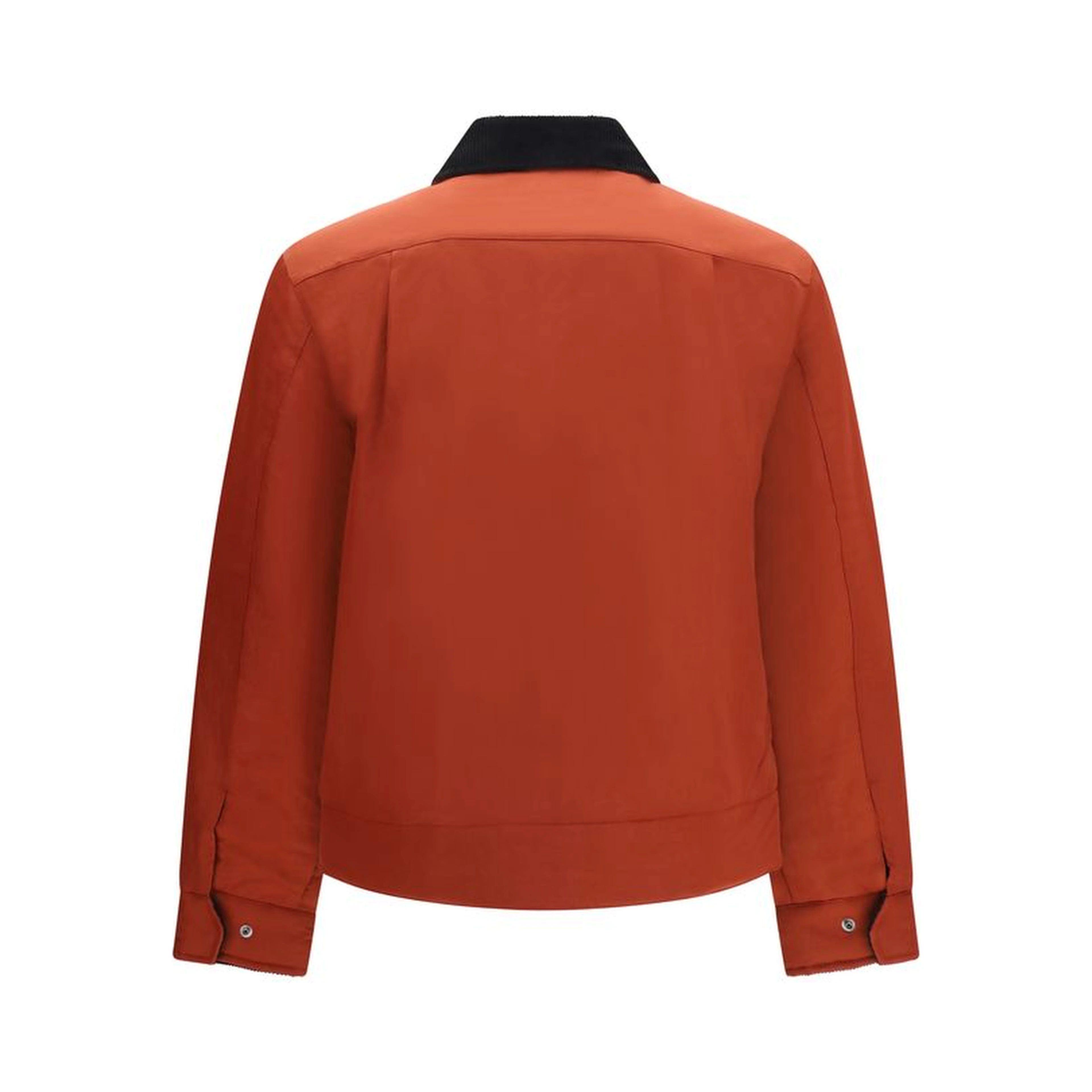 Red Recycled Polyamide Full-Length Jacket