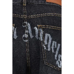 Black Cotton Jeans Denim