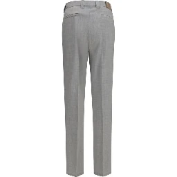 Gray Wool Oves Aries Dress Pants