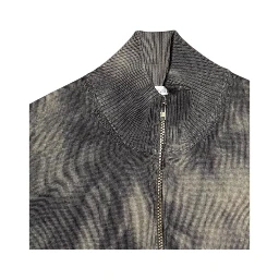 Grey Cotton Men Sweater