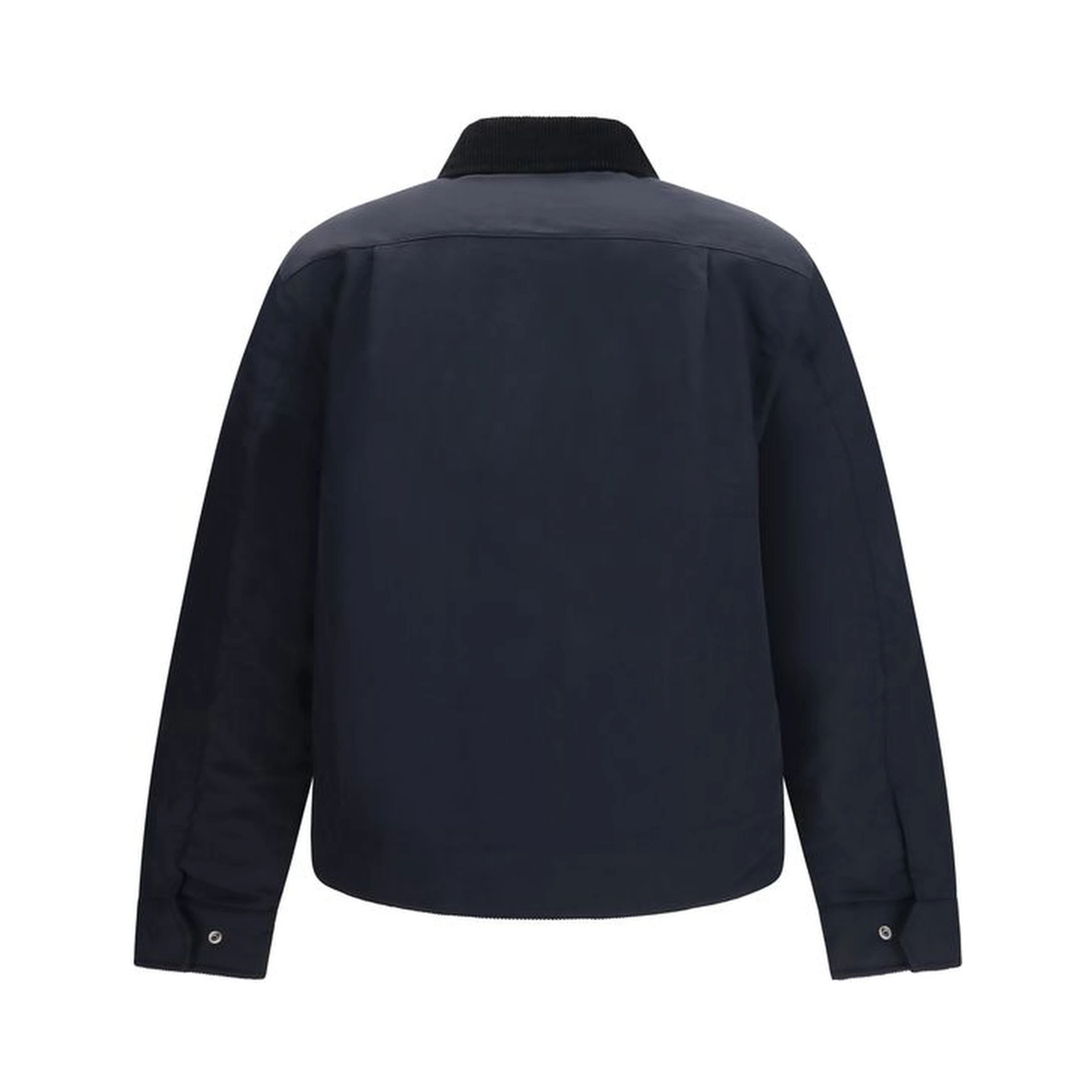 Blue Recycled Polyamide Full-Length Jacket