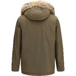 Bicolor Cotton Parka