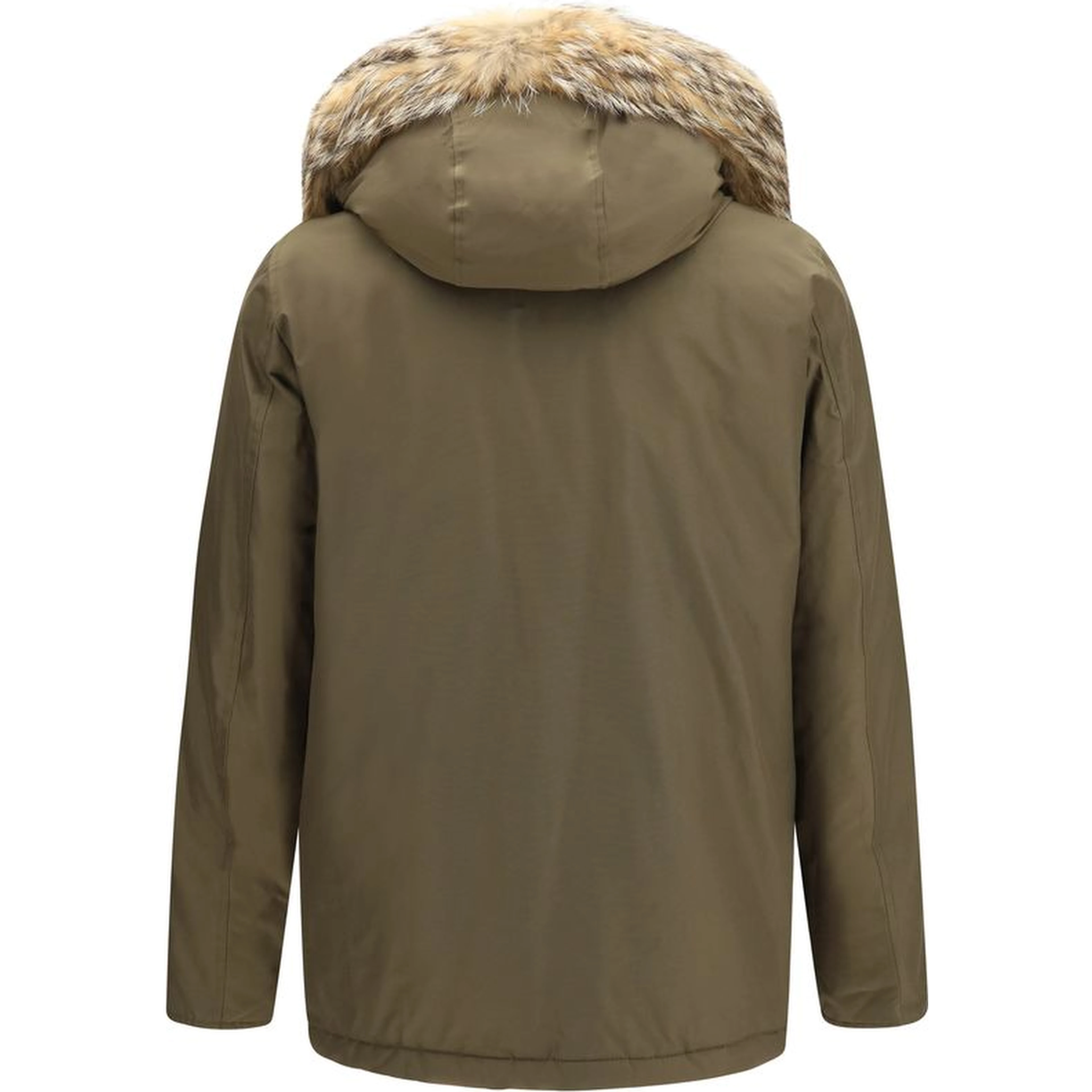 Bicolor Cotton Parka
