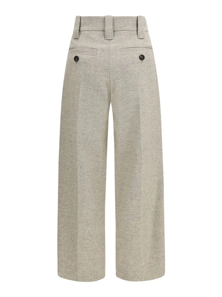 Beige Wool Oves Aries Dress Pants alternative
