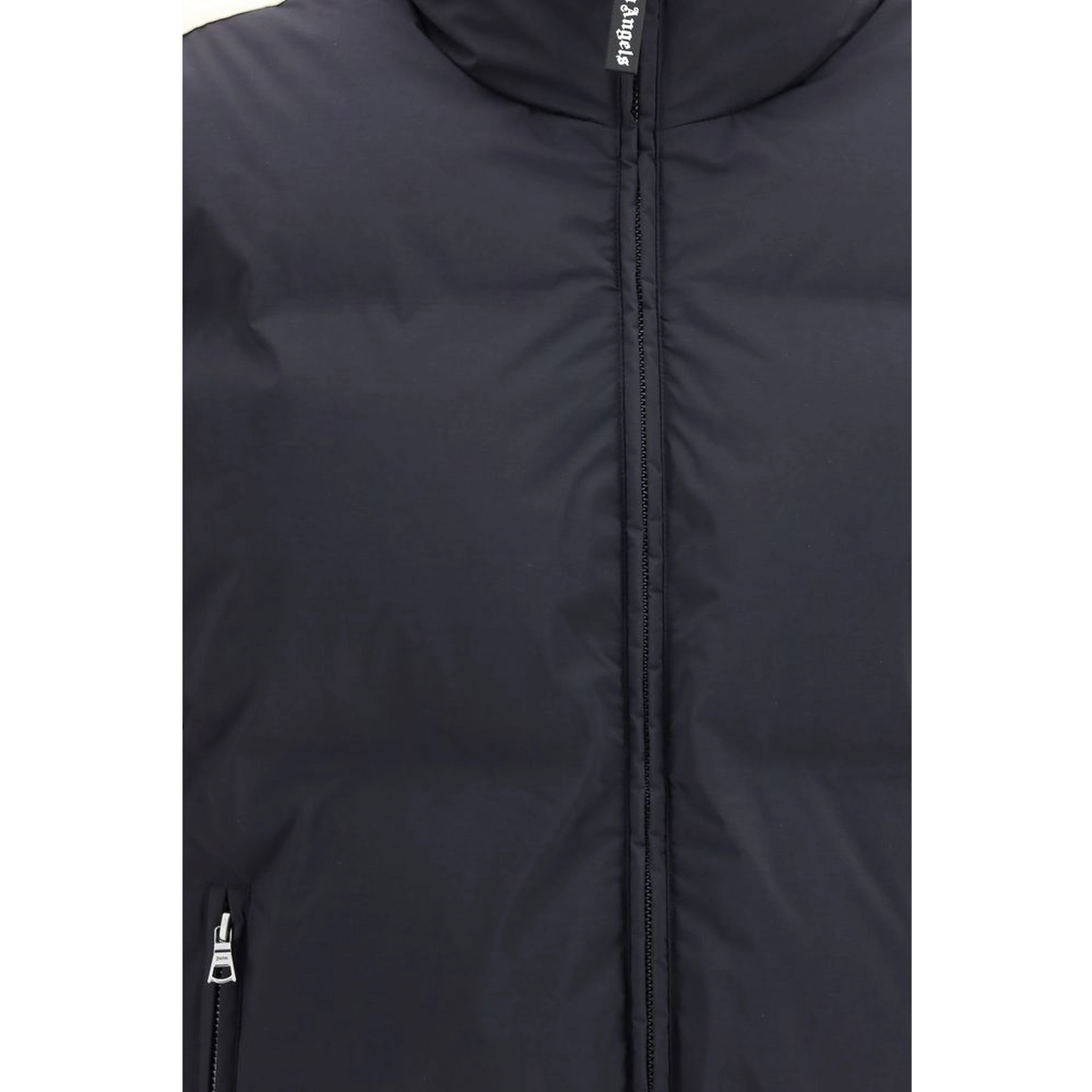 Black Polyamide Full-Length Jacket