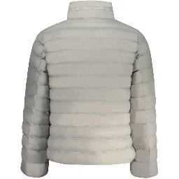 Gray Polyamide Shell Jacket