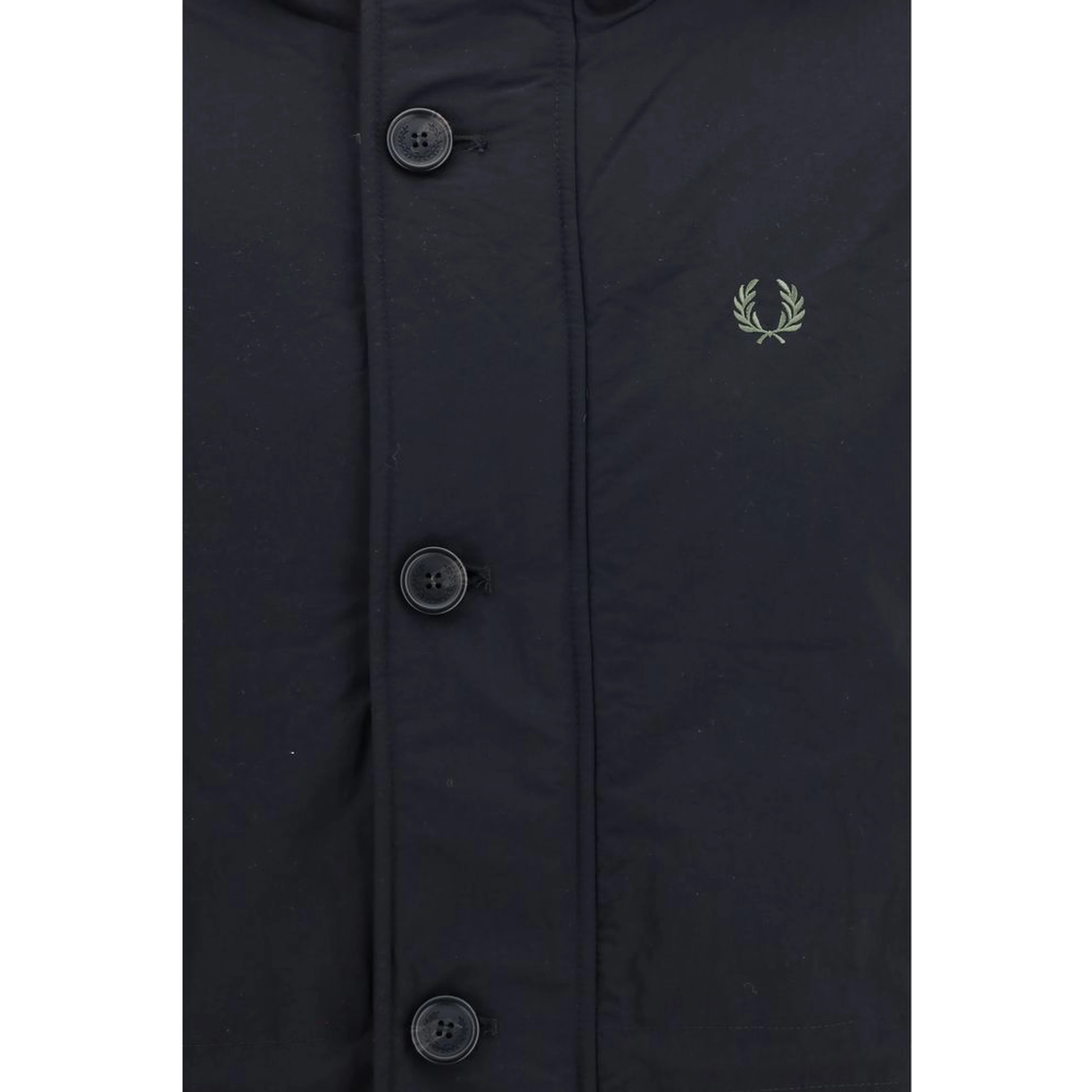Black Recycled Polyamide Parka