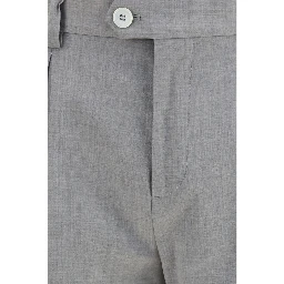 Gray Wool Oves Aries Dress Pants