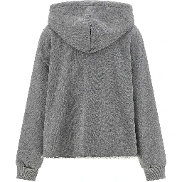 Gray Cotton Sweatshirt
