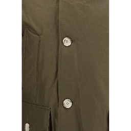 Bicolor Cotton Parka