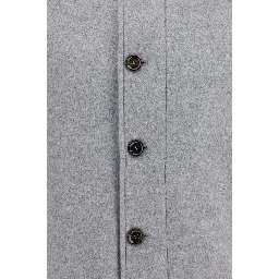 Gray Goose Down Full-Length Jacket