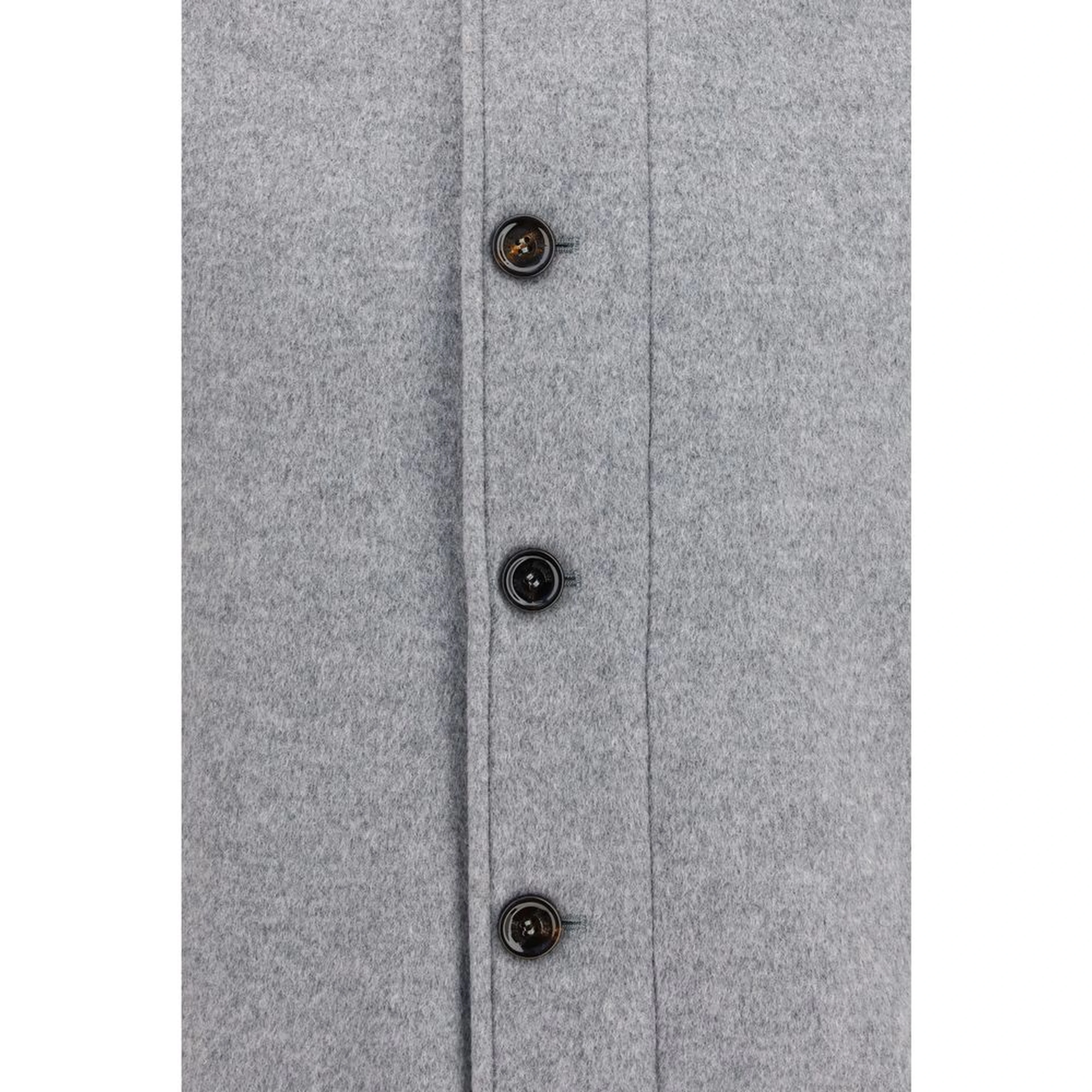 Gray Goose Down Full-Length Jacket