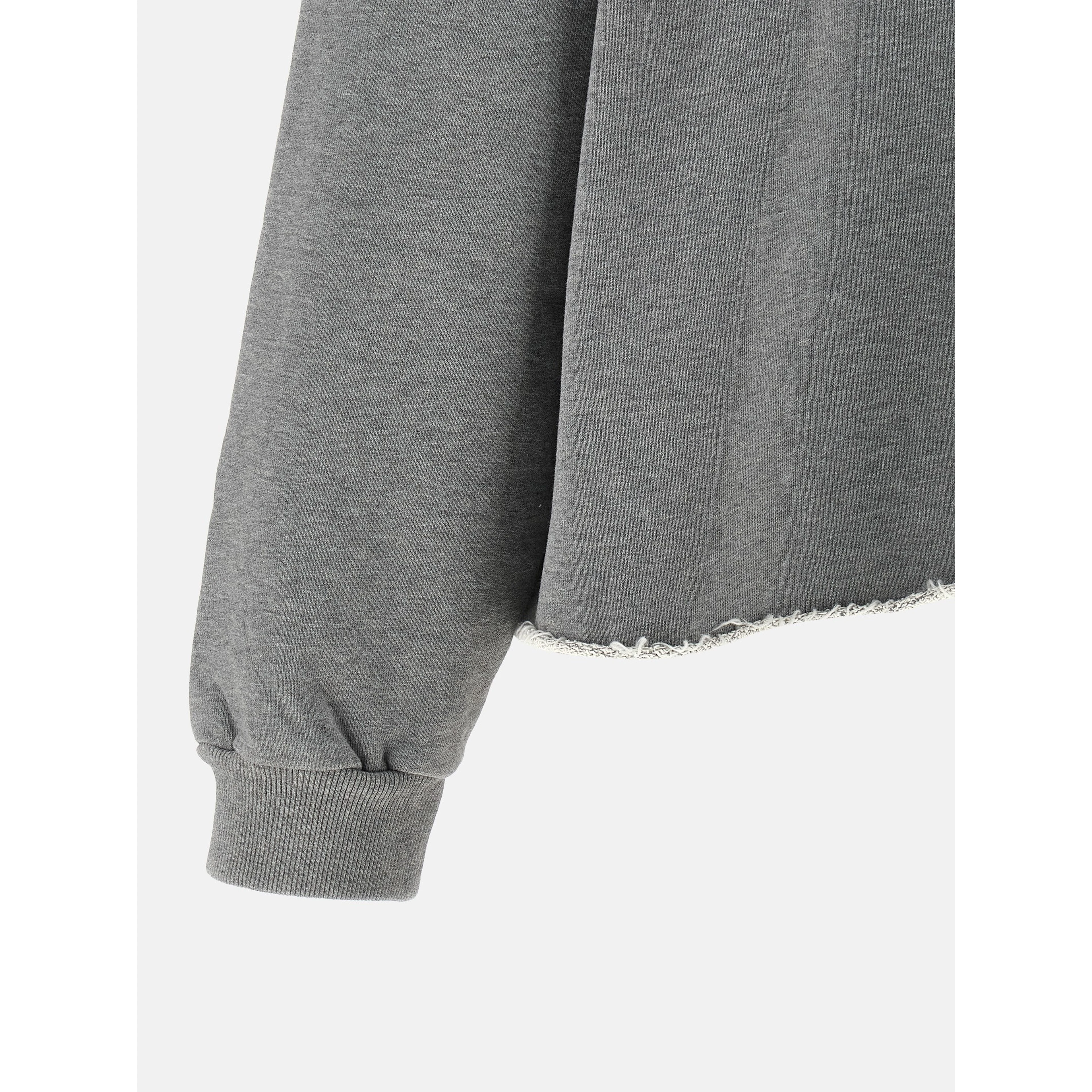 Gray Cotton Sweatshirt