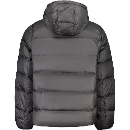 Black Nylon Men's Jacket
