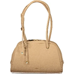 Beige Leather Women's Bag