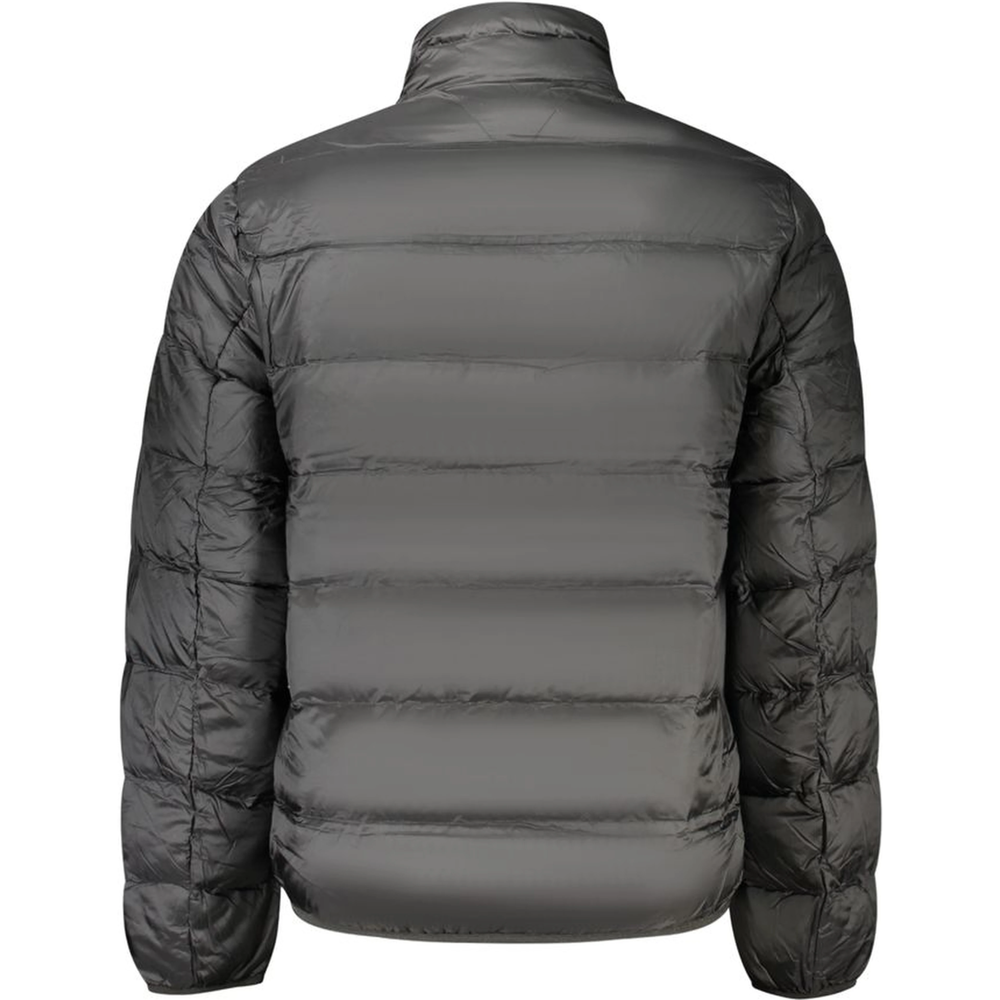 Black Polyester Men's Jacket