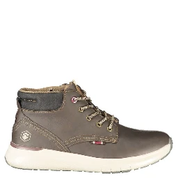 Brown Polyurethane Men's Boot