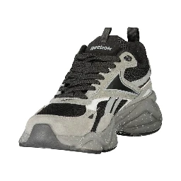 Gray Polyester Men's Sneaker