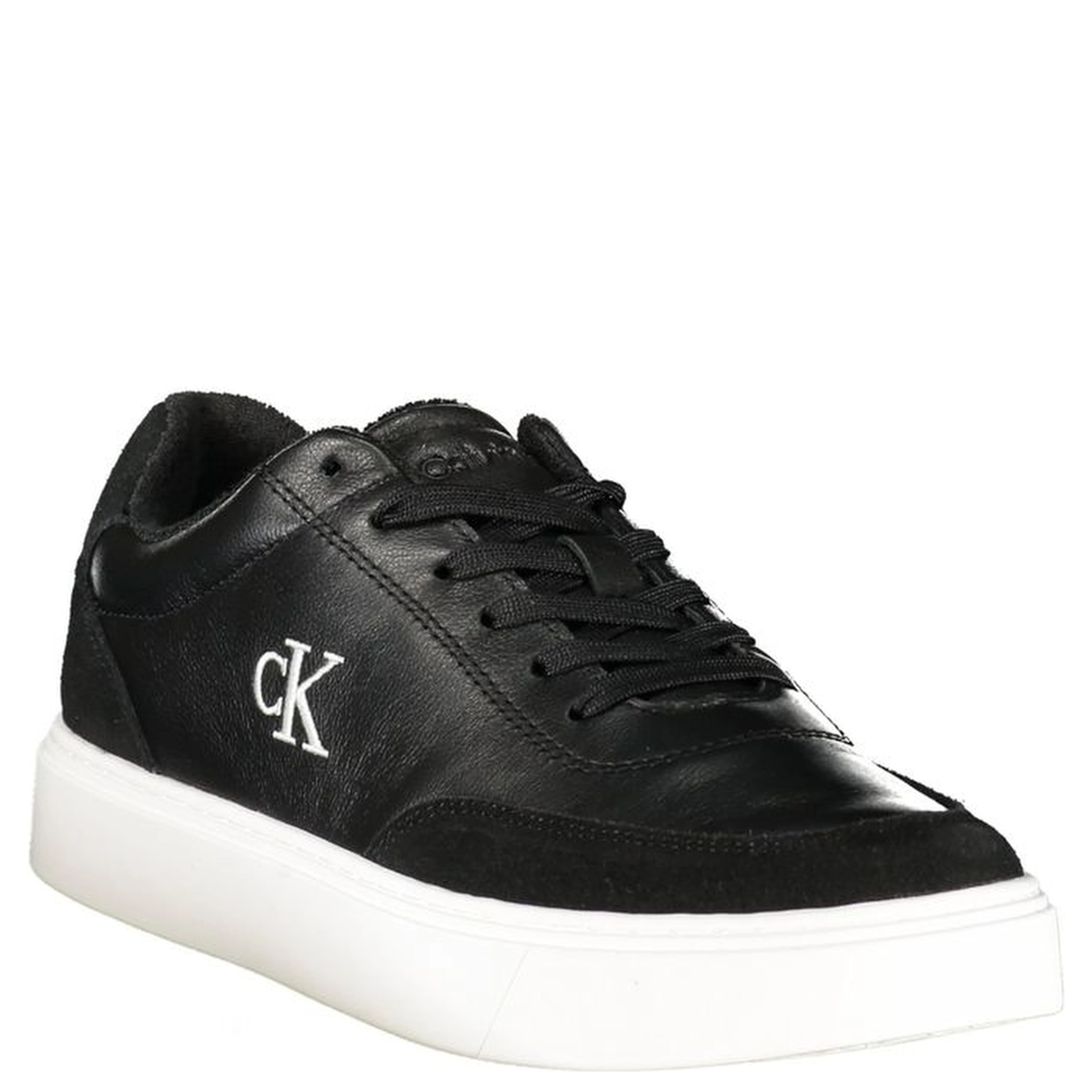 Black Polyurethane Men's Sneaker