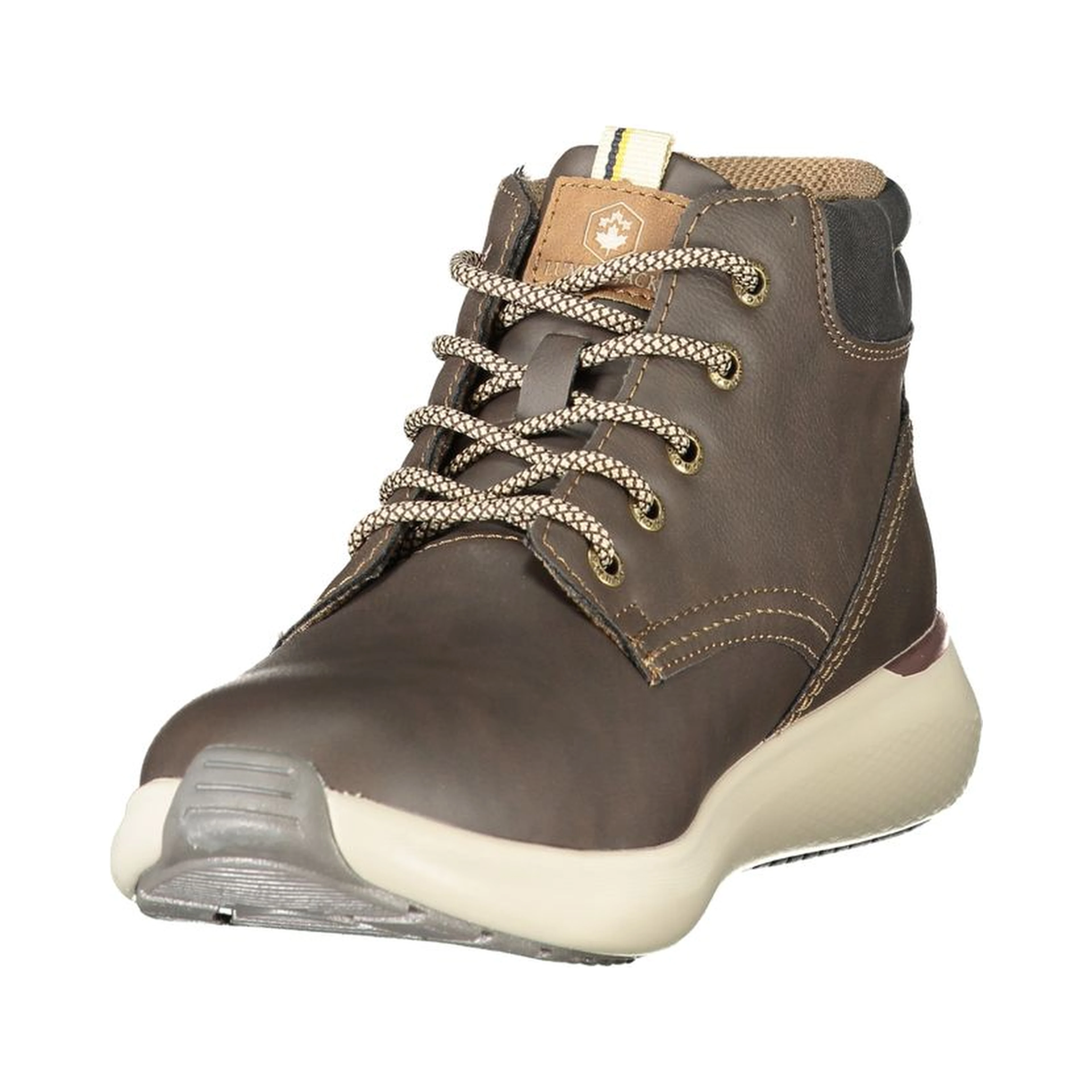 Brown Polyurethane Men's Boot