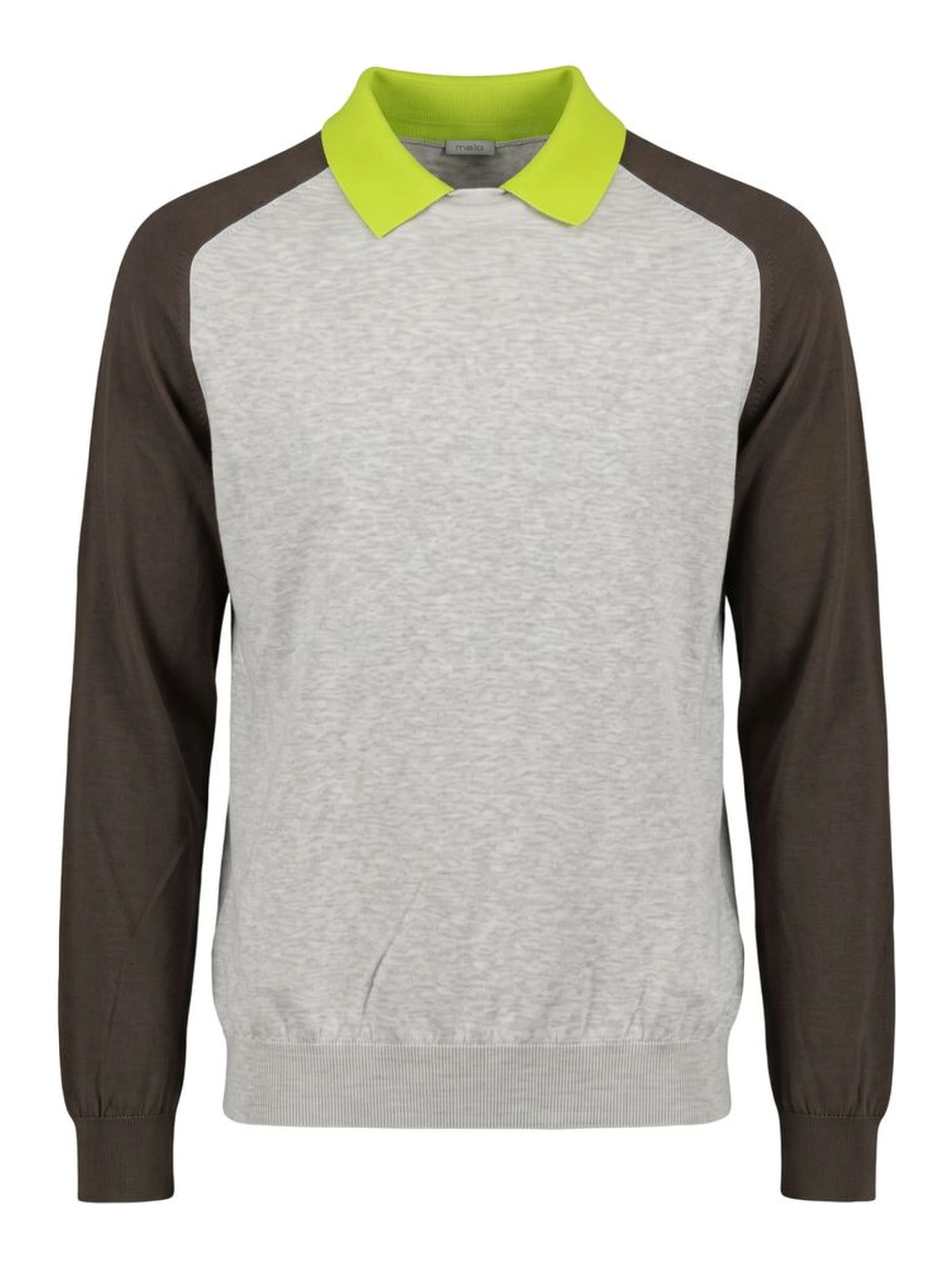 Grey Cotton Men's Sweater