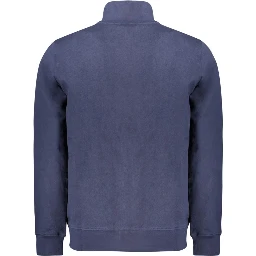 Blue Cotton Men's Sweatshirt
