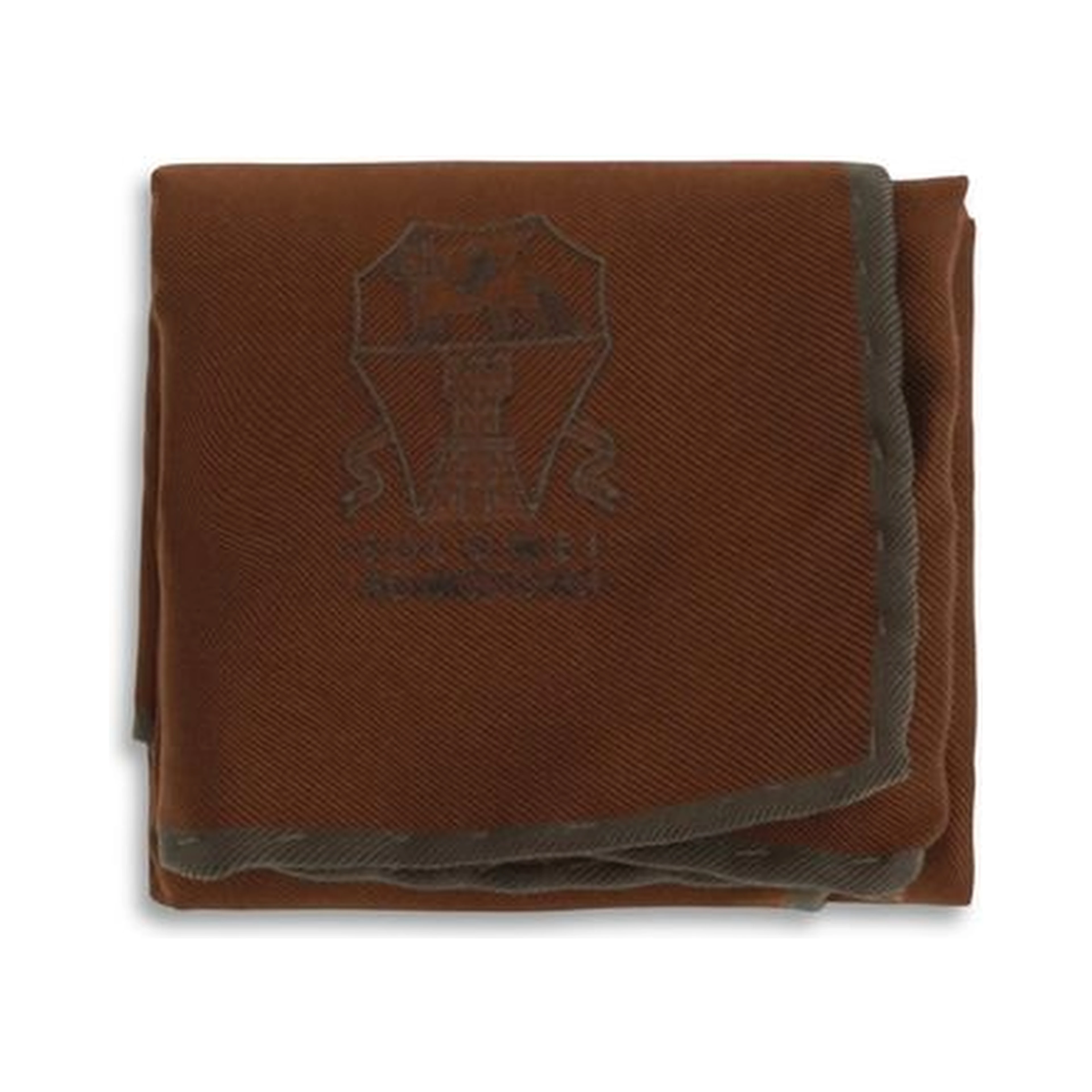 Brown Silk Pocket Square
