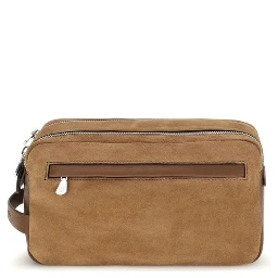 Beige Suede Leather Accessories