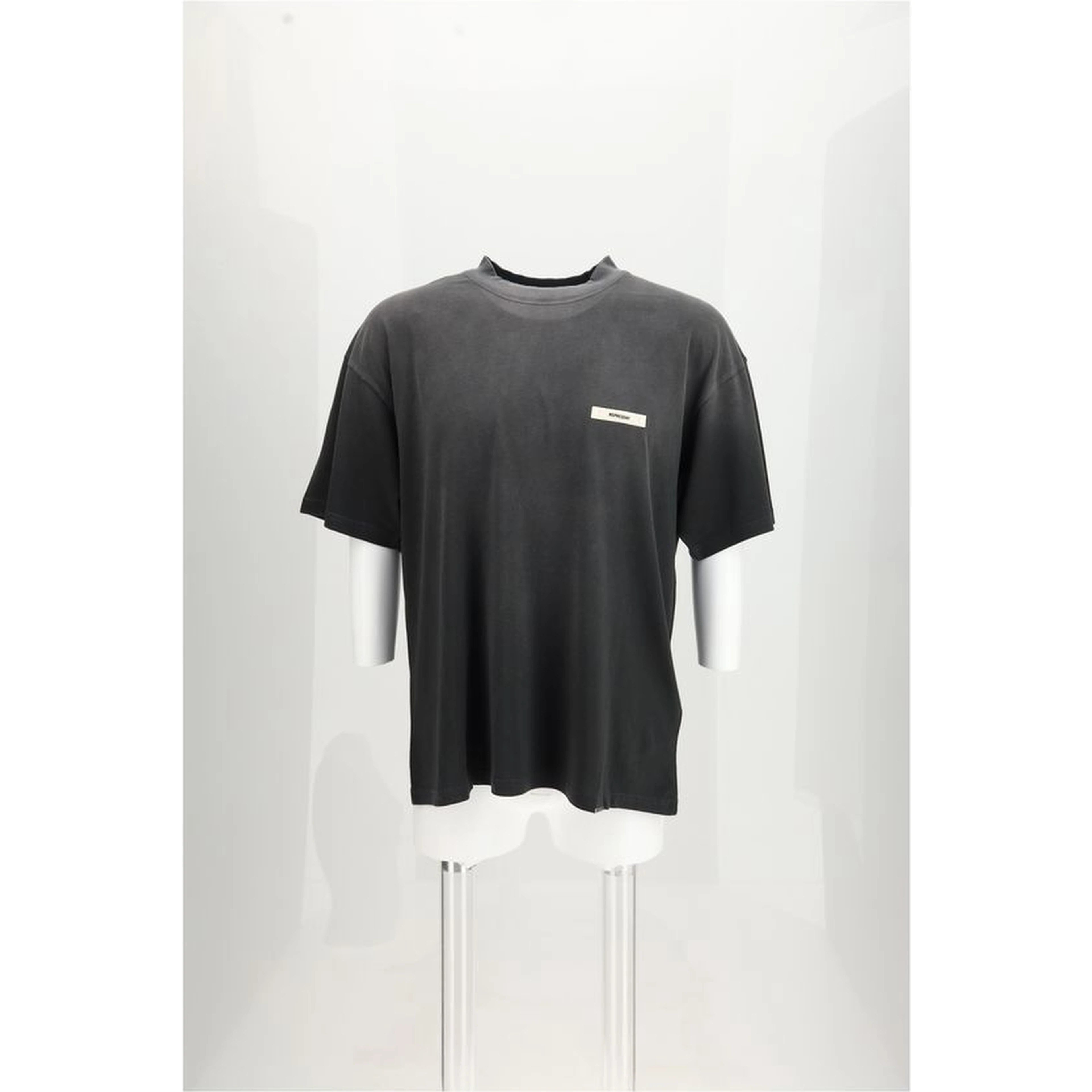 Gray Cotton T-Shirt