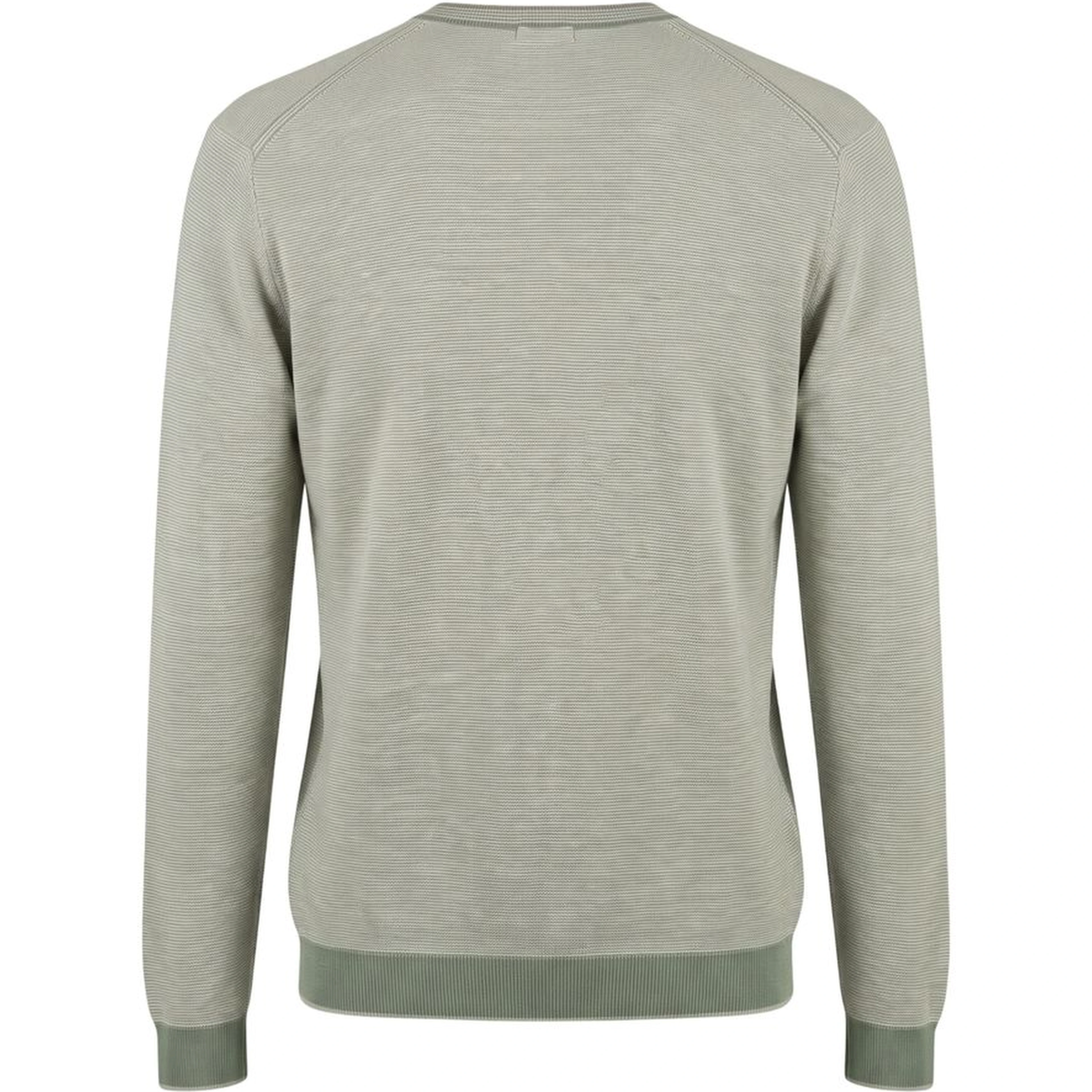 Green Cotton Men Sweater