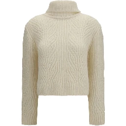 Beige Wool Oves Aries Turtleneck