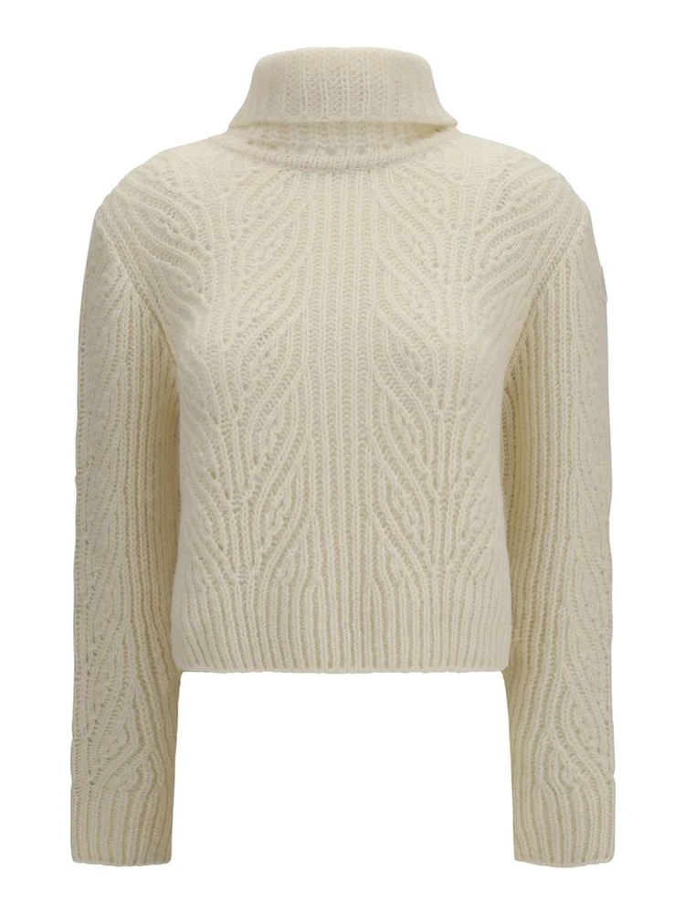 Beige Wool Oves Aries Turtleneck
