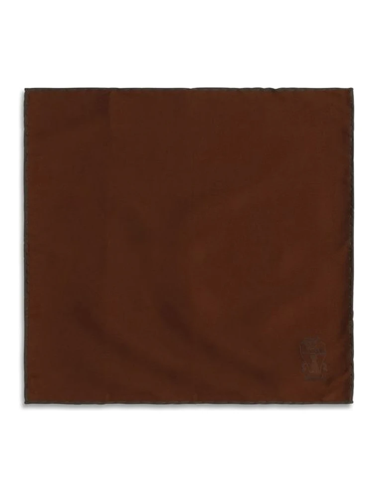 Brown Silk Pocket Square alternative