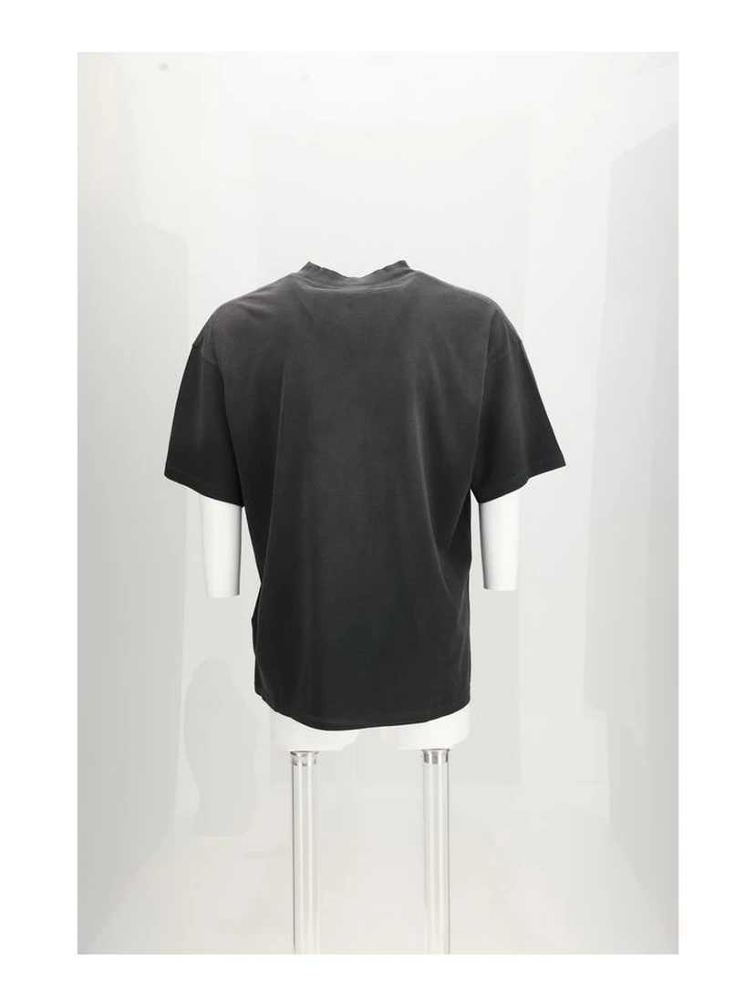 Gray Cotton T-Shirt