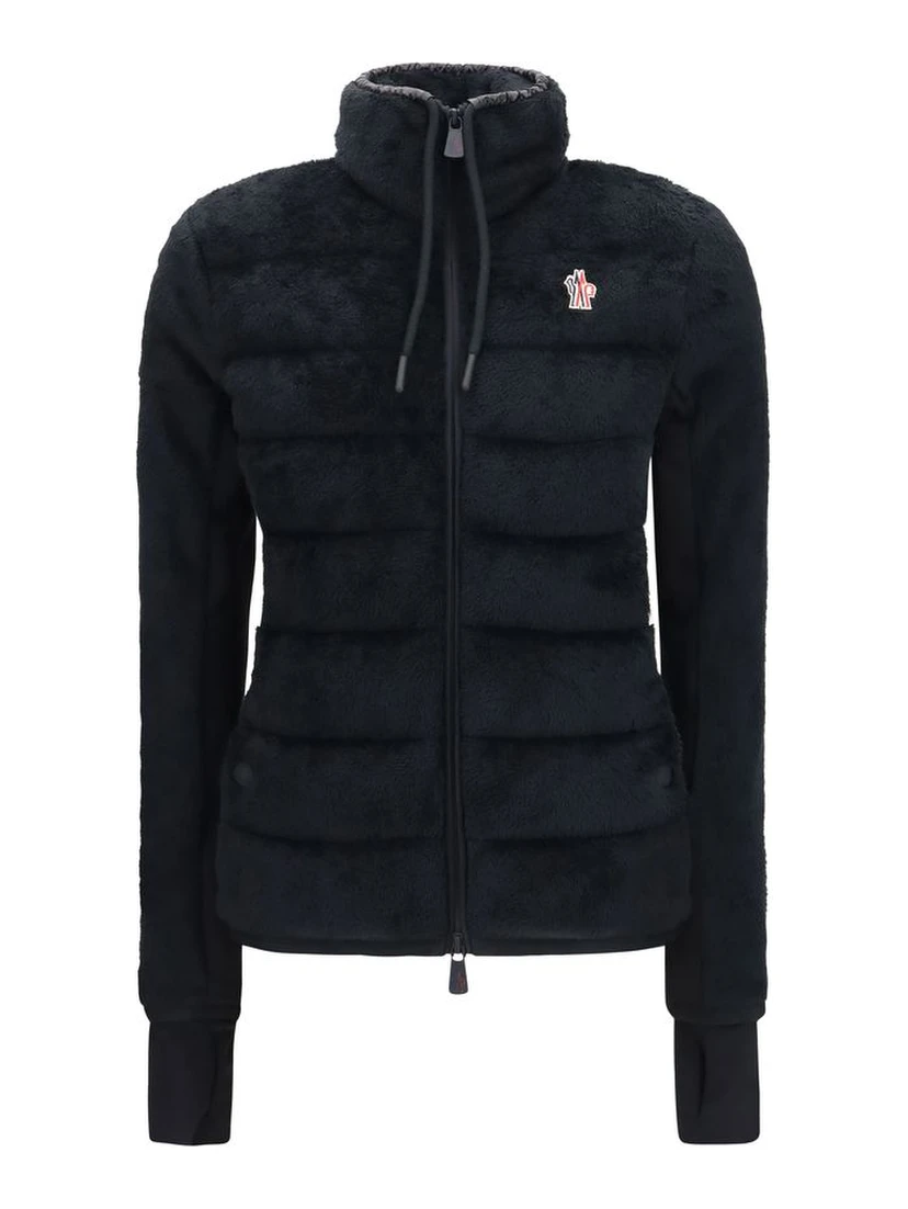Black Polyester Sweatshirt