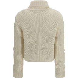 Beige Wool Oves Aries Turtleneck