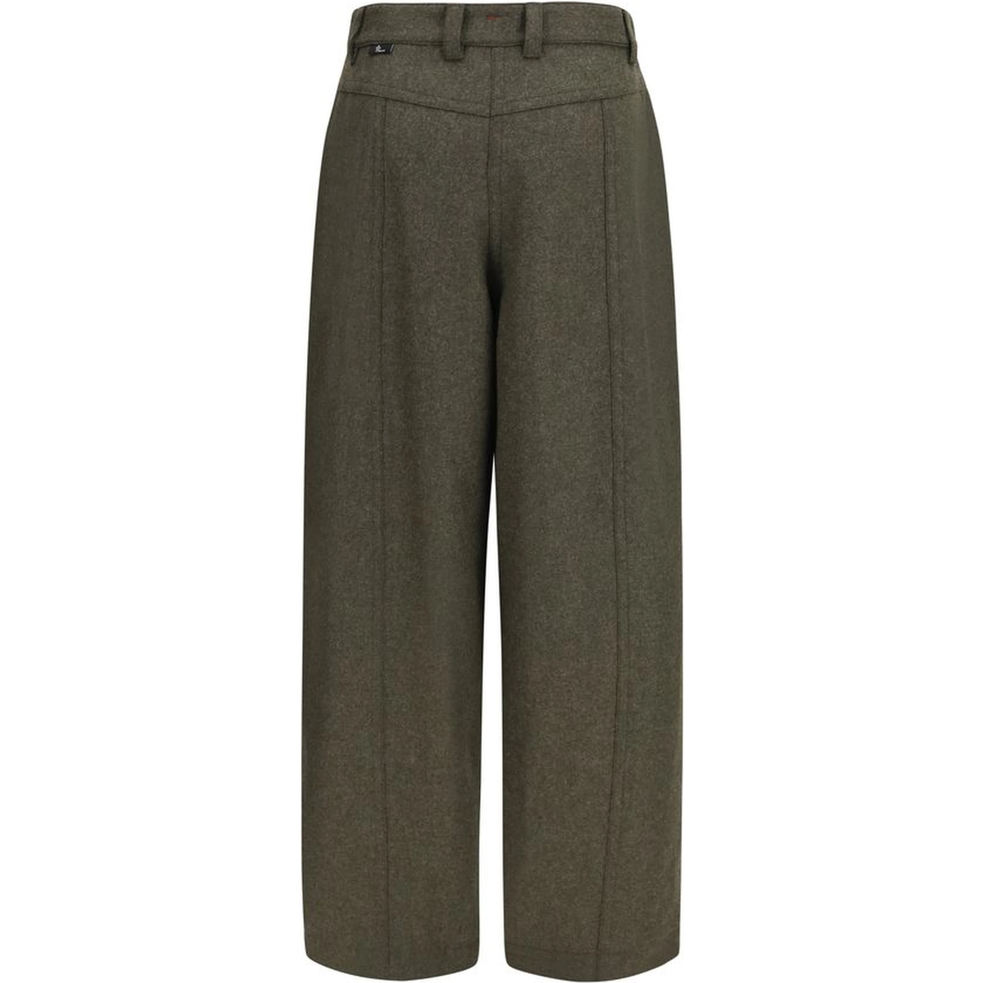 Bicolor Wool Oves Aries Casual Pants