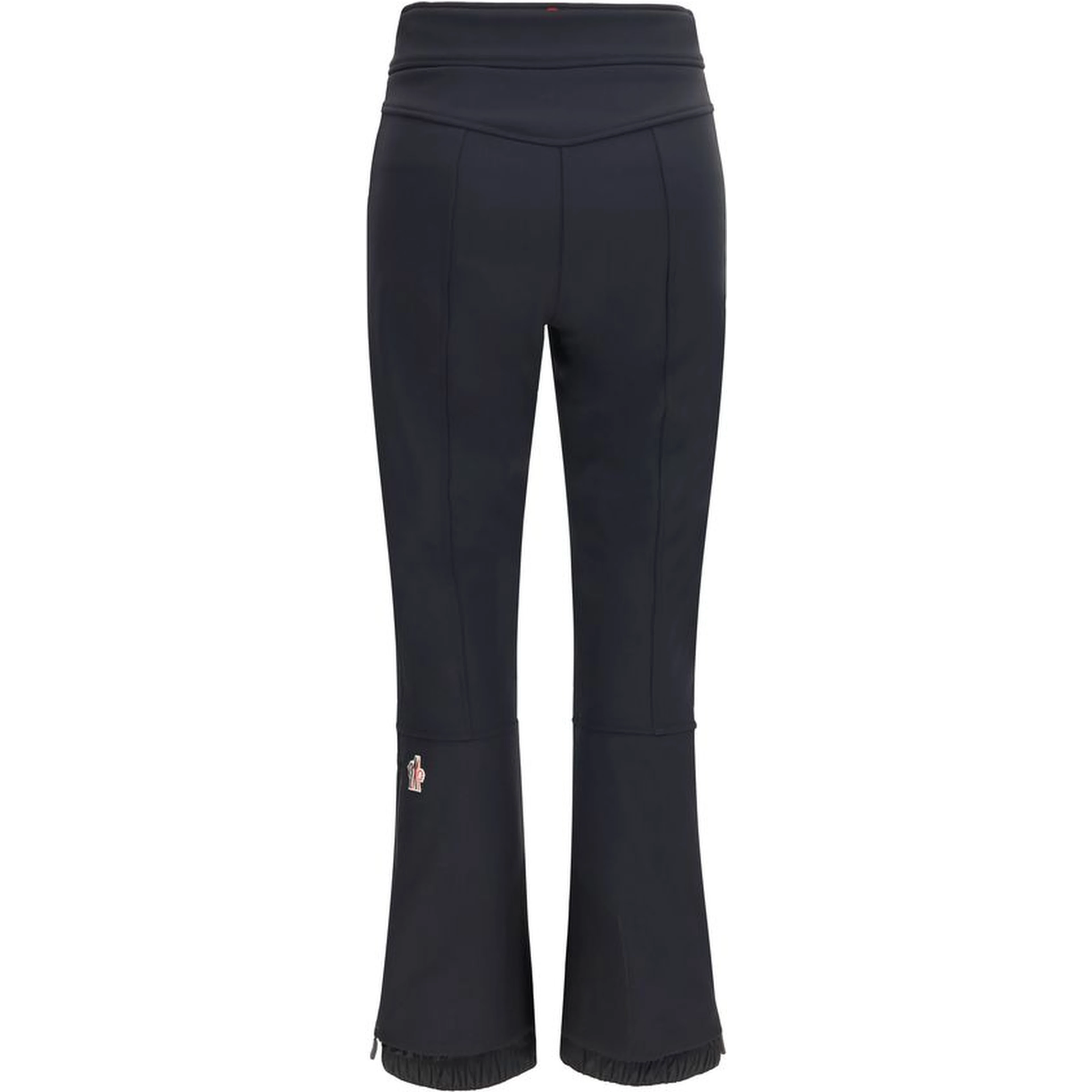 Black Polyester Athletic Pants